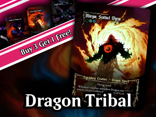 Dragon Duplication Tribal Commander Deck – 108+ Cards | PrimeDecks