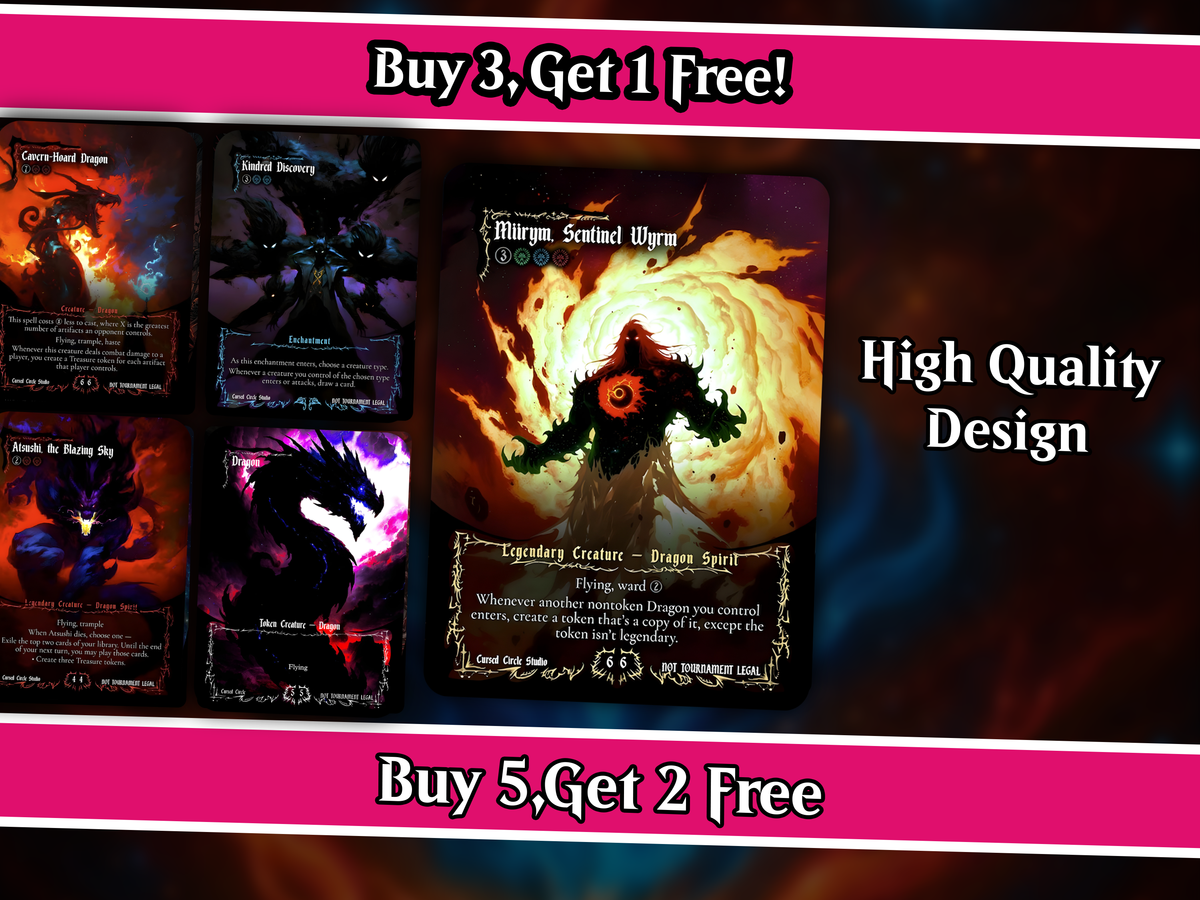 Dragon Duplication Tribal Commander Deck – 108+ Cards | PrimeDecks