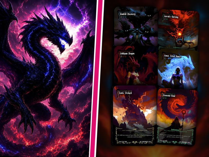 Dragon Duplication Tribal Commander Deck – 108+ Cards | PrimeDecks
