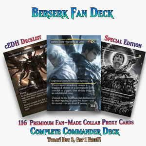 Berserk Anime Commander Deck –  109+ Cards - PrimeDecks