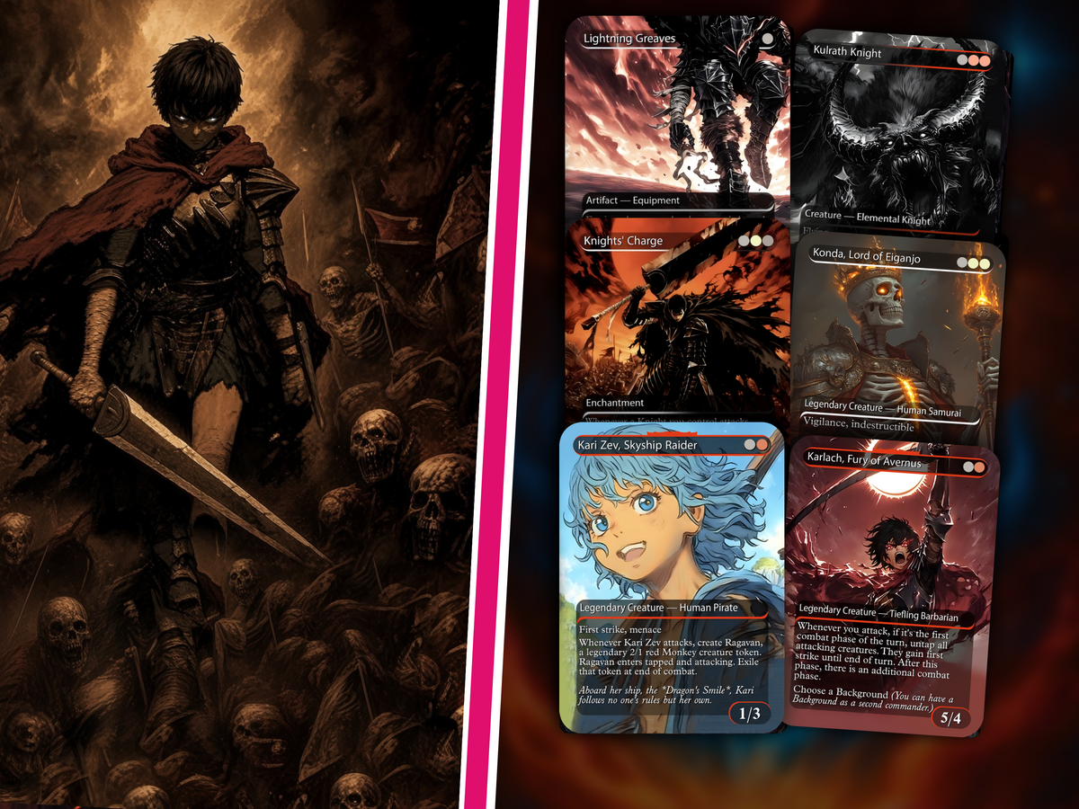 Berserk Anime Commander Deck –  109+ Cards | PrimeDecks