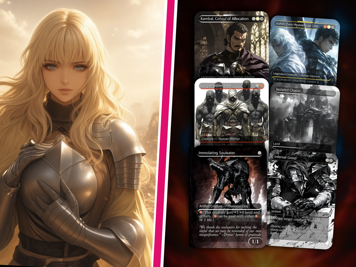 Berserk Anime Commander Deck –  109+ Cards | PrimeDecks