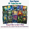 Stained Glass Mega EDH Land Pack | 55+ Cards | PrimeDecks
