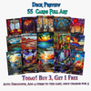 Stained Glass Mega EDH Land Pack | 55+ Cards | PrimeDecks