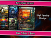 Stained Glass Mega EDH Land Pack | 55+ Cards | PrimeDecks