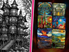 Stained Glass Mega EDH Land Pack | 55+ Cards | PrimeDecks