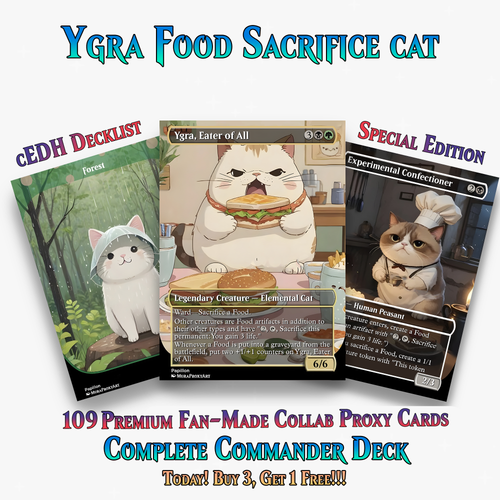 Ygra Food Cat Commander Deck – 109+ Cards | PrimeDecks