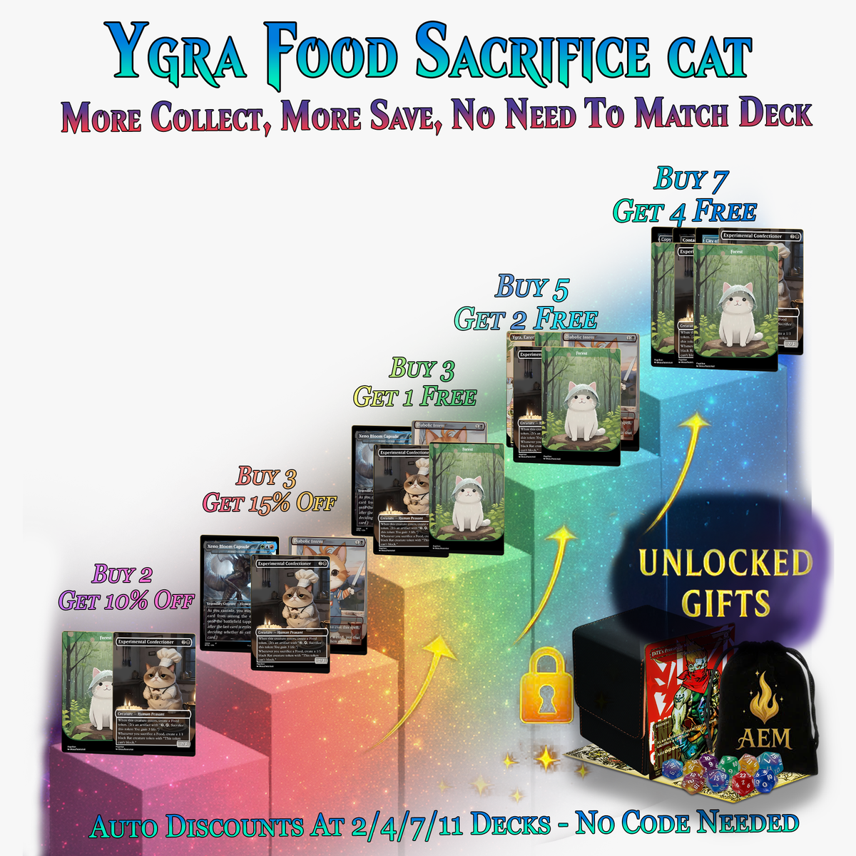 Ygra Food Cat Commander Deck – 109+ Cards | PrimeDecks