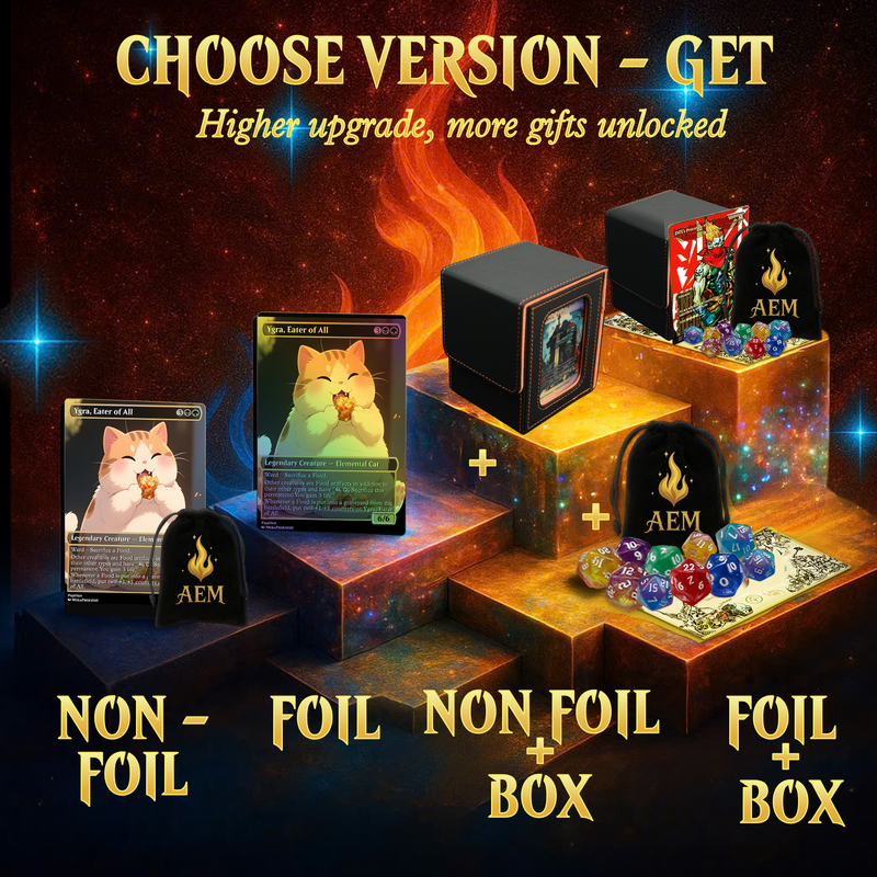 Ygra Food Cat MTG Proxy Commander Deck – Premium Collector Set | 109 Cards | ProxyTCG