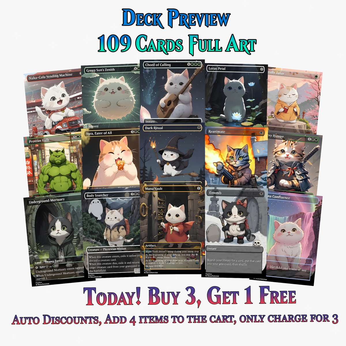 Ygra Food Cat Commander Deck – 109+ Cards | PrimeDecks