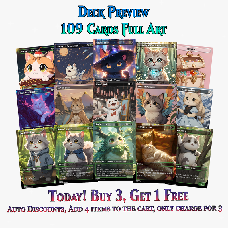 Ygra Food Cat Commander Deck – 109+ Cards | PrimeDecks