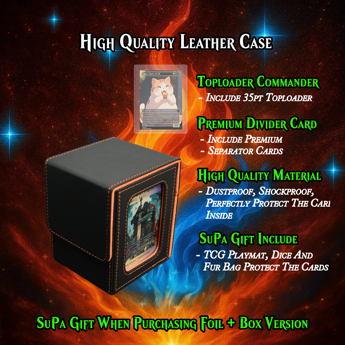 Ygra Food Cat MTG Proxy Commander Deck – Premium Collector Set | 109 Cards | ProxyTCG