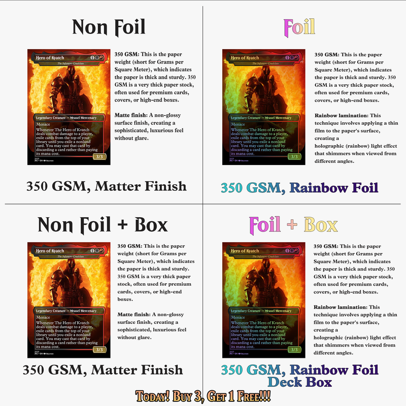 Oblivion Themed Commander Deck – 107+ Cards | PrimeDecks