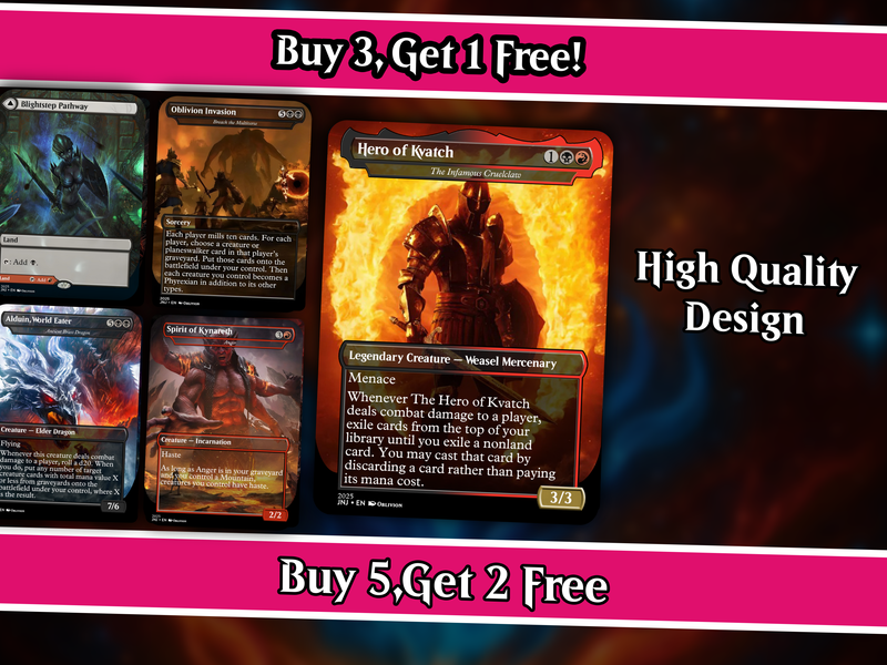 Oblivion Themed Commander Deck – 107+ Cards | PrimeDecks