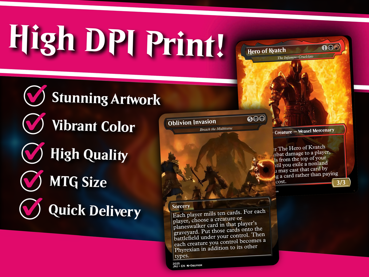 Oblivion Themed Commander Deck – 107+ Cards | PrimeDecks
