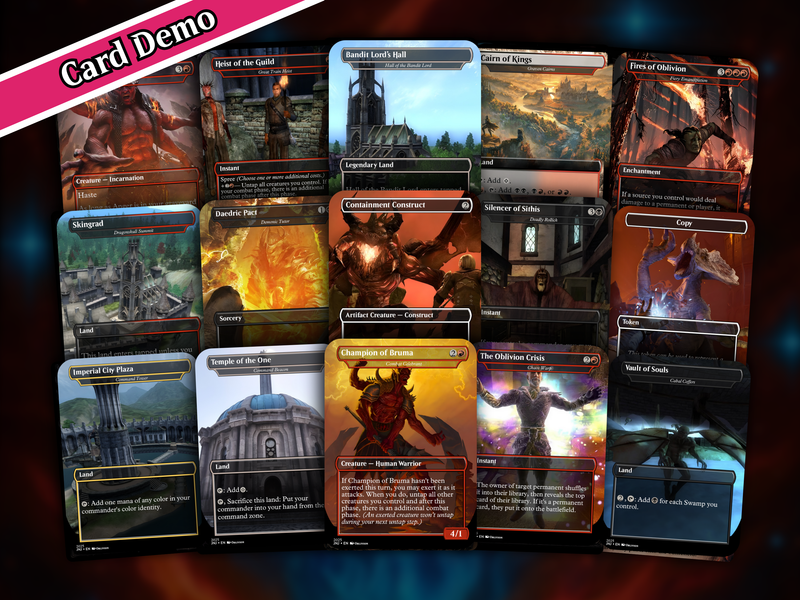 Oblivion Themed Commander Deck – 107+ Cards | PrimeDecks