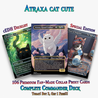 Atraxa Cat Cute Anime Commander Deck | 106+ Cards | PrimeDecks