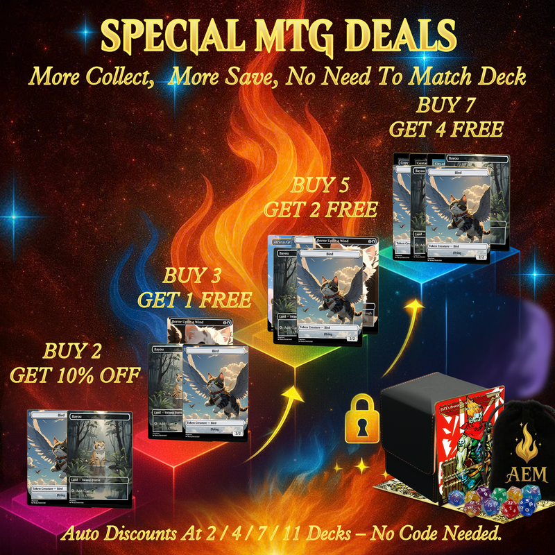 Atraxa Cat Cute Anime MTG Proxy Commander Deck – Premium Collector Set | 106 Cards | ProxyTCG