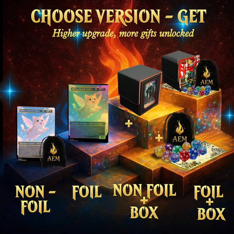 Atraxa Cat Cute Anime MTG Proxy Commander Deck – Premium Collector Set | 106 Cards | ProxyTCG