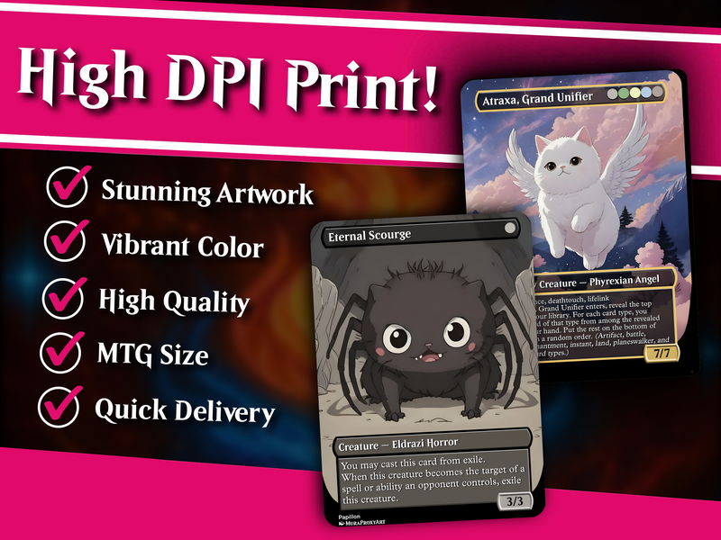 Atraxa Cat Cute Anime Commander Deck | 106+ Cards | PrimeDecks