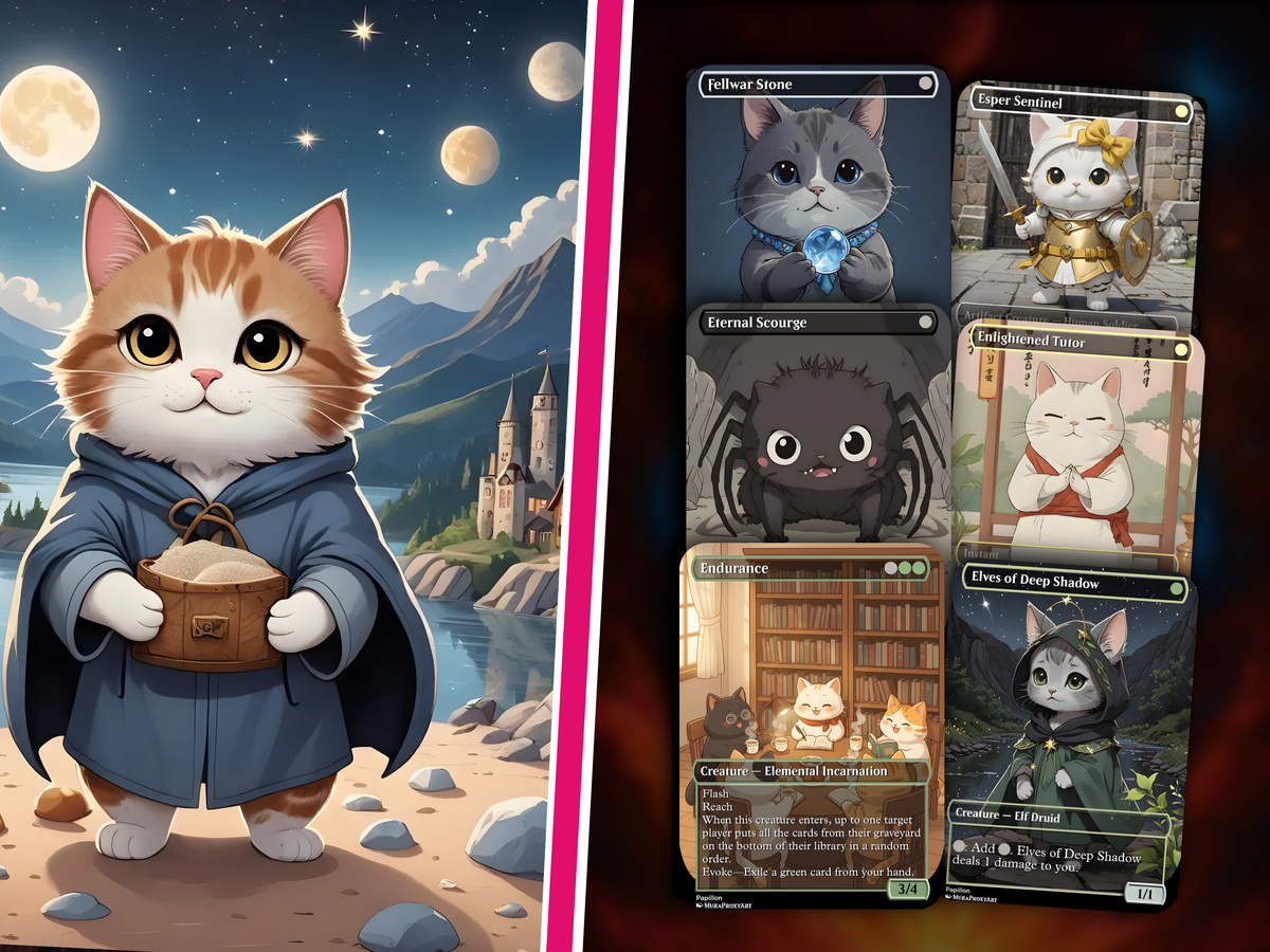 Atraxa Cat Cute Anime Commander Deck | 106+ Cards | PrimeDecks