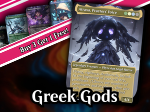 Greek Gods Chibi Atraxa Commander Deck| 113+ Cards | PrimeDecks