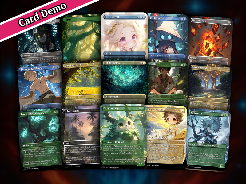 Greek Gods Chibi Atraxa Commander Deck| 113+ Cards | PrimeDecks