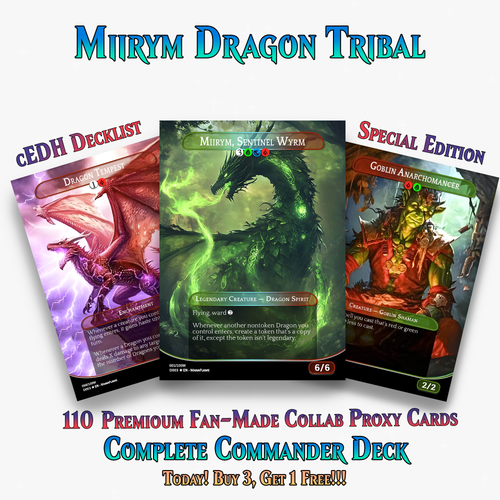 Miirym Dragon Tribal Commander Deck – 110+ Cards | PrimeDecks