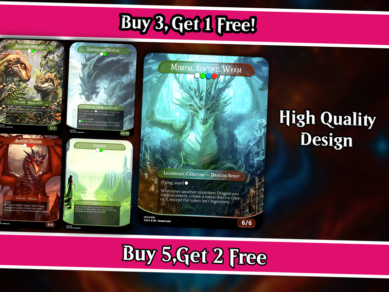 Miirym Dragon Tribal Commander Deck – 110+ Cards | PrimeDecks
