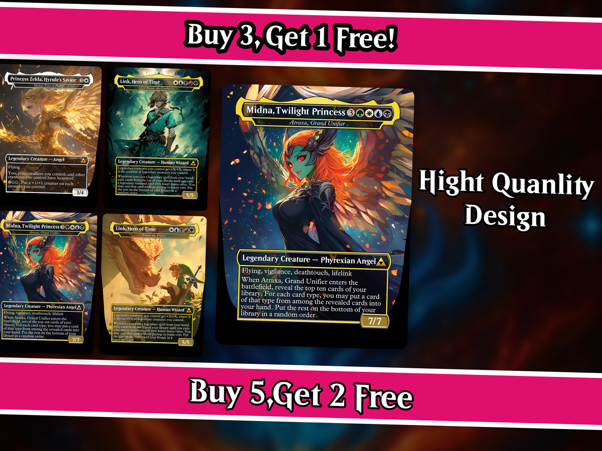 | New |Savior of Hyrule Commander Deck | 116+ Cards | PrimeDecks