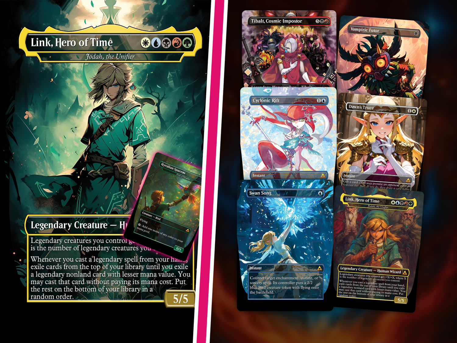 | New |Savior of Hyrule Commander Deck | 116+ Cards | PrimeDecks