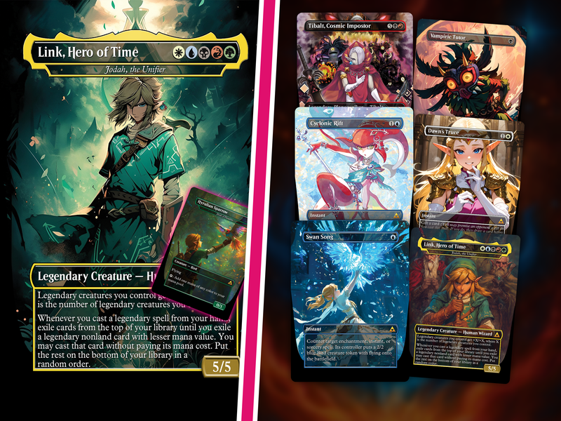 | New |Savior of Hyrule Commander Deck | 116+ Cards | PrimeDecks