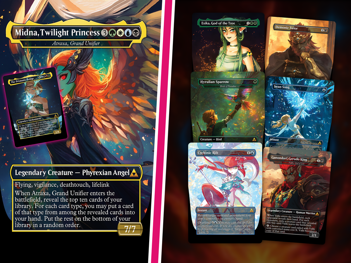 | New |Savior of Hyrule Commander Deck | 116+ Cards | PrimeDecks