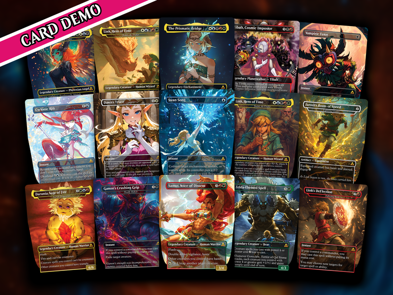 | New |Savior of Hyrule Commander Deck | 116+ Cards | PrimeDecks