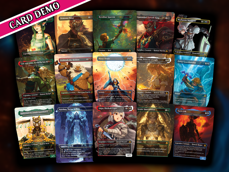 | New |Savior of Hyrule Commander Deck | 116+ Cards | PrimeDecks