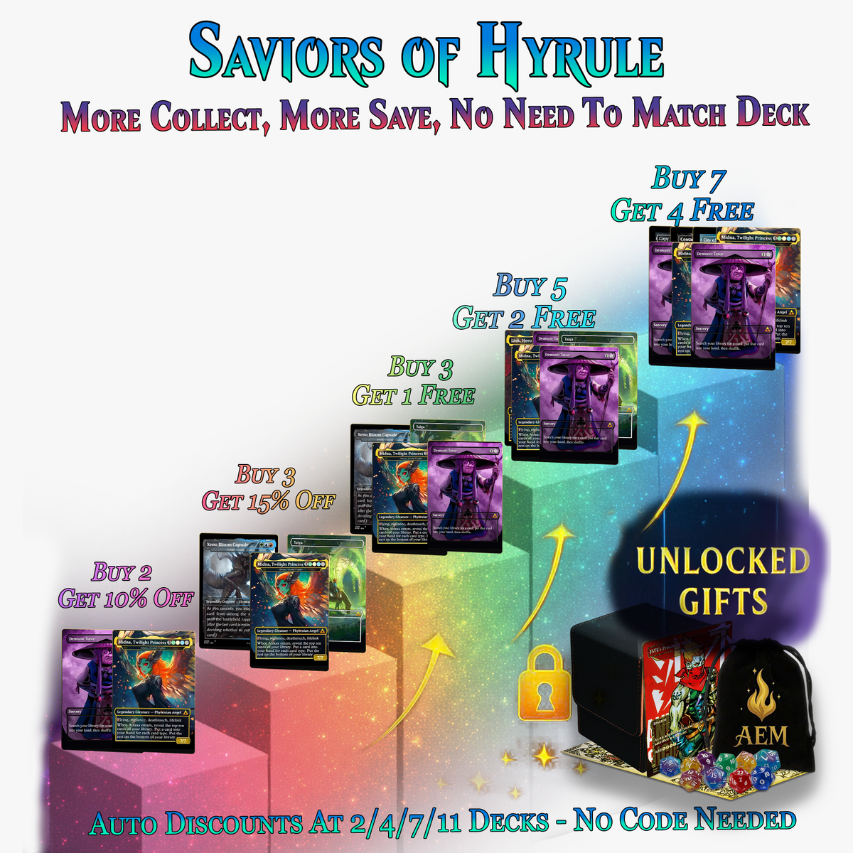 Savior of Hyrule Commander Deck | 116+ Cards | PrimeDecks