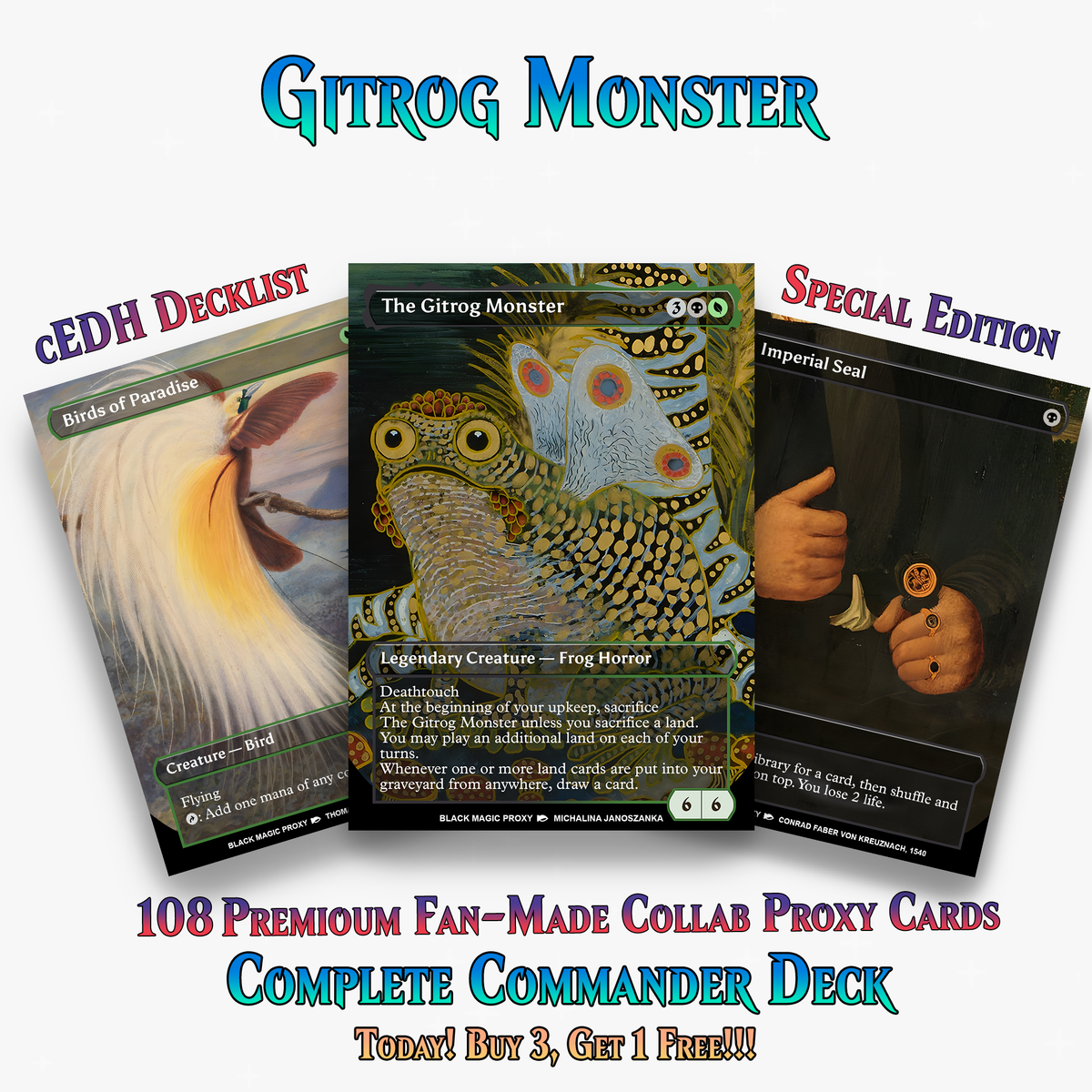 The Gitrog Monster Commander Deck – 108+ Cards | PrimeDecks