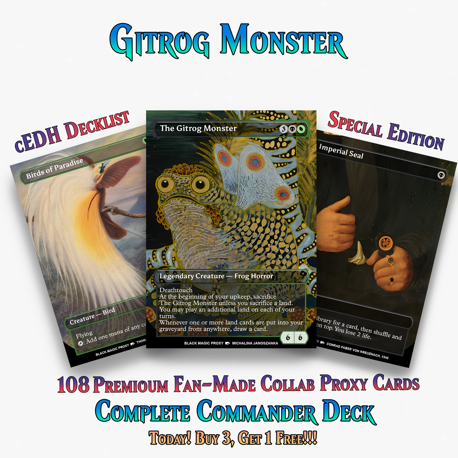 The Gitrog Monster Commander Deck – 108+ Cards | PrimeDecks