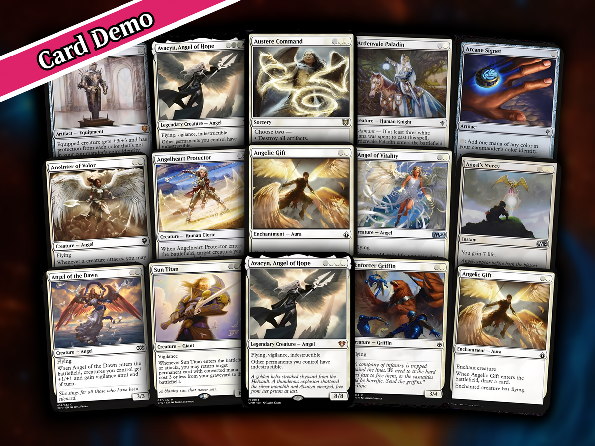 Indestructible Angels Commander Deck – 100+ Cards | PrimeDecks