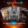 ATTACK ON TITAN COMMANDER DECK – PREMIUM COLLECTOR SET  (110 CARDS)