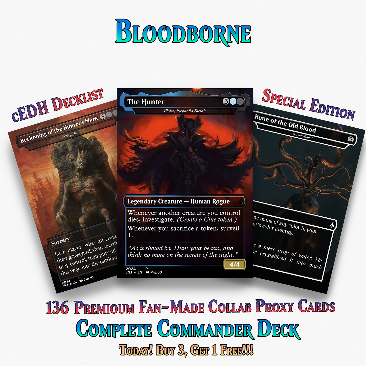 Bloodborne Themed Commander Deck - 136+ Cards | PrimeDecks