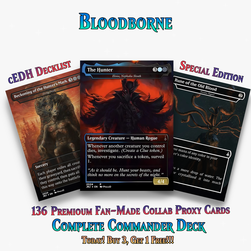 Bloodborne Themed Commander Deck - 136+ Cards | PrimeDecks