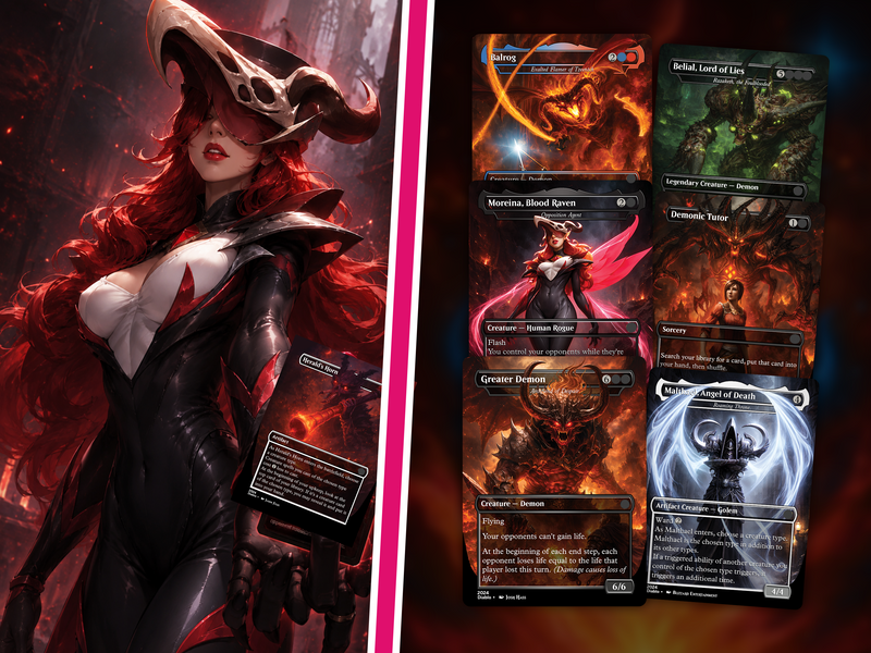 Diablo Themed Proxy Commander Deck - 105+ Cards | PrimeDecks