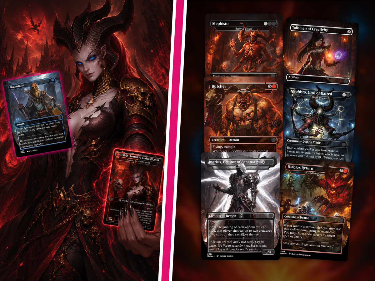 Diablo Themed Proxy Commander Deck - 105+ Cards | PrimeDecks