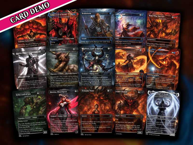 Diablo Themed Proxy Commander Deck - 105+ Cards | PrimeDecks