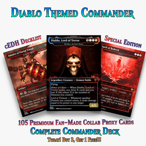 Diablo Themed Proxy Commander Deck - 105 Cards | ProxyTCG