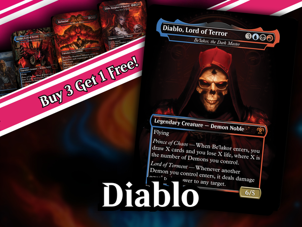 Diablo Themed Proxy Commander Deck - 105+ Cards | PrimeDecks