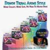 Demon Tribal Anime Style MTG Proxy Commander Deck - 109 Cards | ProxyTCG