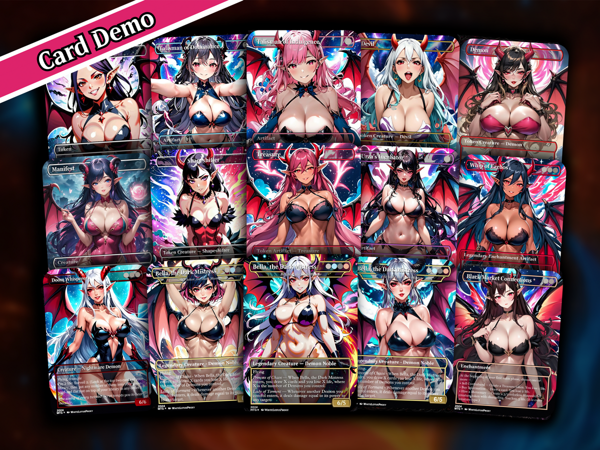 Demon Tribal Commander Deck - 109+ Cards | PrimeDecks