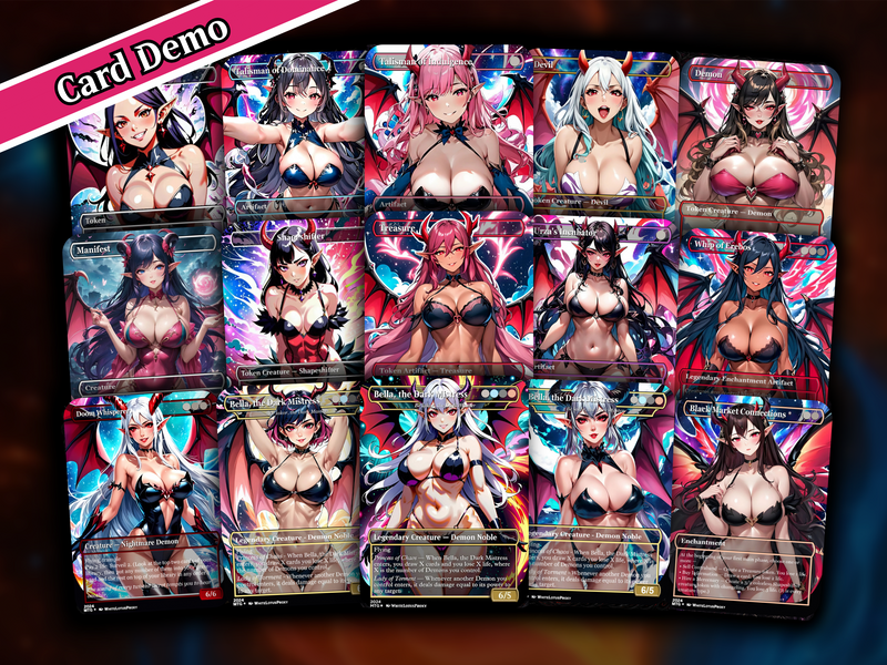 Demon Tribal Commander Deck - 109+ Cards | PrimeDecks